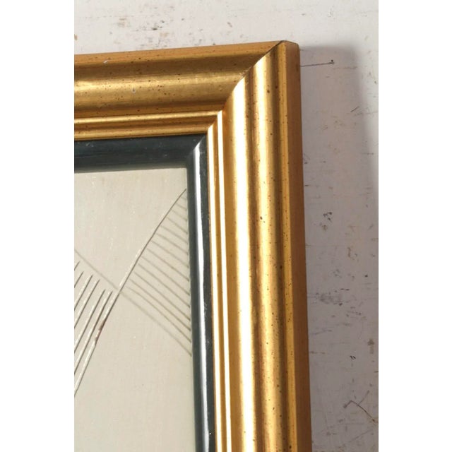 Red Modern Folk Art Painting Women Indigenous Clothing For Sale - Image 8 of 11