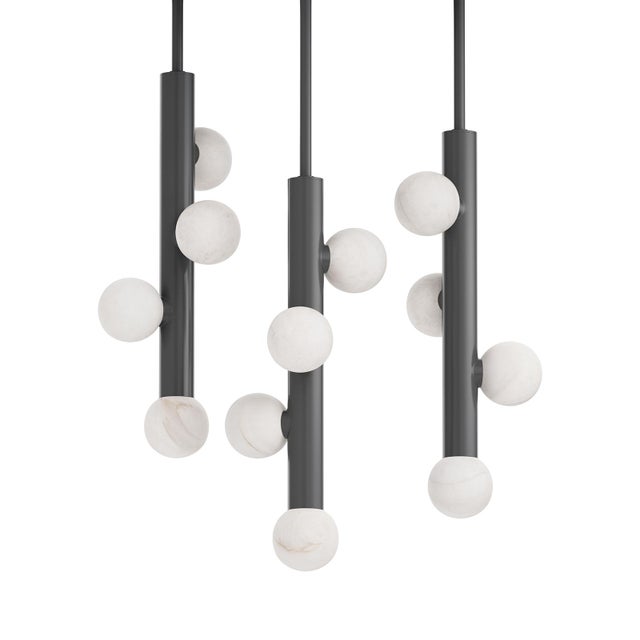 Contemporary Rhoads Chandelier, Oil Rubbed Bronze For Sale - Image 3 of 6
