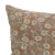 Handmade Floral Print Decorative Coushion Cover in Linen Blend 12x20 Inch -Haridwar For Sale - Image 4 of 4