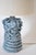 Contemporary Light Blue Ceramic Kasaï Gorgone Lamp from Barracuda Interiors For Sale - Image 3 of 5