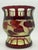 Art Nouveau Vaseline Glass Vase with Ruby Overlay from Val Saint Lambert, Belgium, 1900s For Sale - Image 9 of 9