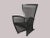 1970s Vintage Italian Leather Lounge Chair from Paolo Nava, 1970s For Sale - Image 5 of 5