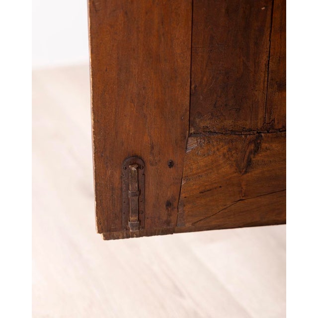 18th Century Classic Walnut Wood Wardrobe For Sale - Image 12 of 18