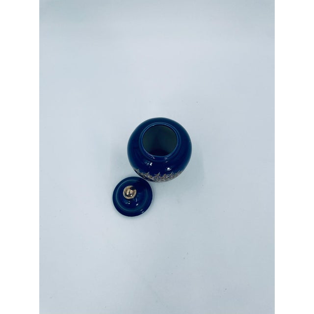 Japanese Porcelain Ginger Jar, 1975 For Sale - Image 3 of 8