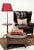 Vintage Mitchell Gold + Bob Williams Gustave Genuine Leather Wing Chair For Sale - Image 12 of 12