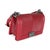 Traditional Burgundy Chevron Calfskin Chain Medium Boy Bag For Sale - Image 3 of 9
