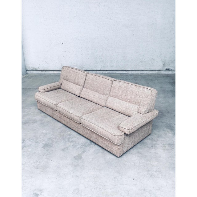 Mid-Century Modern Boucle 3 Seat Sofa, Italy, 1970s For Sale - Image 12 of 18