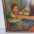 Mid 20th Century Mid-Century Bela Horvath (b.1888-1973) "Young Girl With Her Doll" Oil on Canvas Painting For Sale - Image 5 of 9