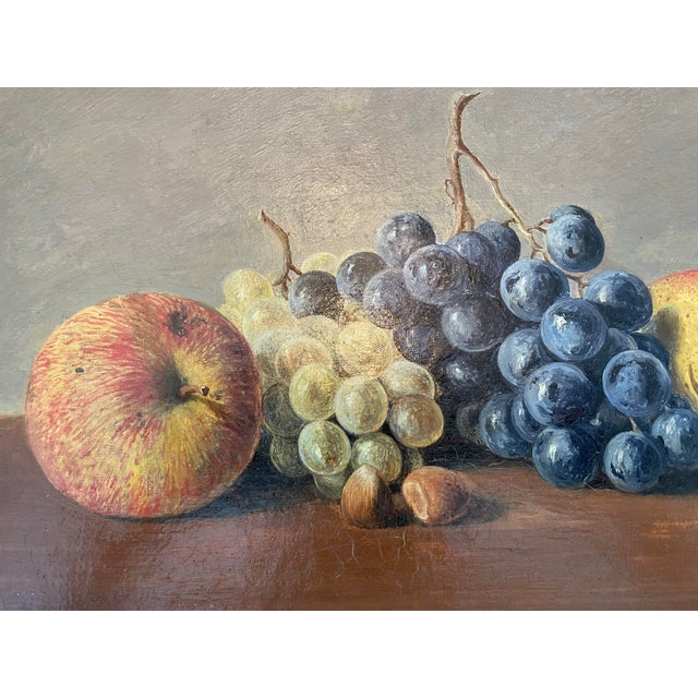 Antique 19th Century Still Life Oil Painting Leopold Frederick Guder For Sale - Image 4 of 6