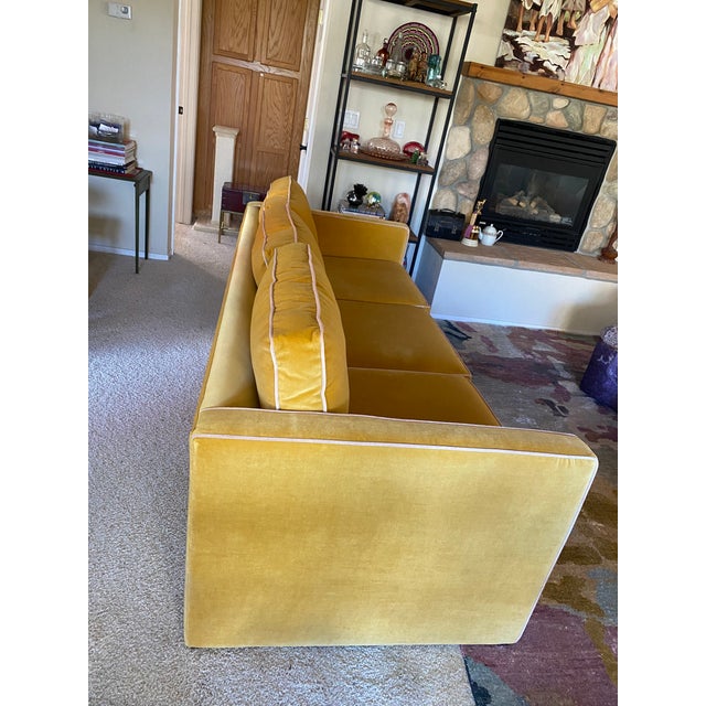 Anthropologie Carroll Contrast Piping Sofa 86" For Sale In Las Vegas - Image 6 of 10