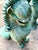 Vintage Verdigris Bronze Temple Lions - A Pair For Sale - Image 10 of 17
