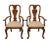 French Set of 2 Stanley Furniture Rustic Country French Dining Arm Chairs 76811-60 For Sale - Image 3 of 13