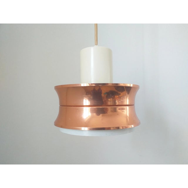 Mid-Century Pendant Lamp, 1970s, in Very Good conditions. Designed 1970 to 1979 European Plug (up to 250V).The wiring of...