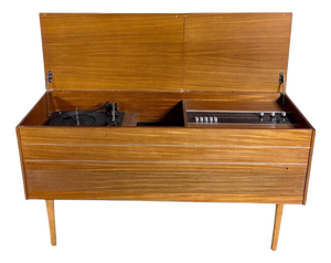 Vintage Bush Radiogram | 1960s Mid-Century Modern Radiogram Record Player with Teak Cabinet from Bush, 1960s