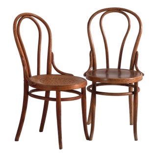 Chairs in Bentwood from Thonet, Central Europe, 1930, Set of 2 For Sale