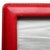 Vintage Spanish Red Leather Rectangular Table Picture Frame With Easel Back For Sale In New York - Image 6 of 6