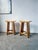 Japanese Style Pine Stools, Scandinavia, 1950s, Set of 2 For Sale - Image 9 of 18