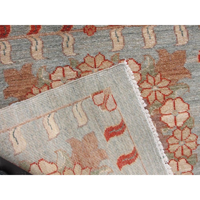 Green Late 20th Century Savoriness Design Rug-8'3" X 9'11" For Sale - Image 8 of 8