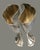 Late 20th Century Late 20th Century Silver Plated Heart to Heart Romantic Unity Toasting Goblet Set- a Pair For Sale - Image 5 of 7