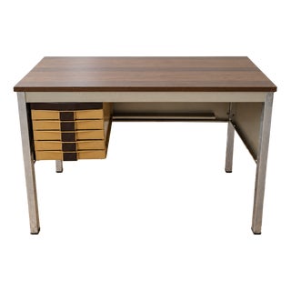 Vintage Modern Industrial Desk, 1960s For Sale