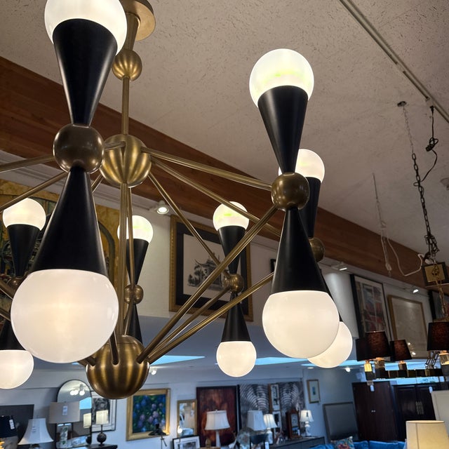 Jonathan Adler Caracas Chandelier For Sale - Image 11 of 12