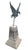 Traditional Bronze-Finished Cast Iron Flying Duck Statue on Cast Stone Pedestal For Sale - Image 3 of 12