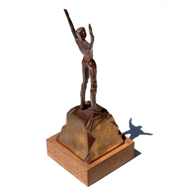 Bronze Sculpture by Mario Rossello, 1970s For Sale - Image 3 of 8