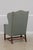 Wood Pair of Kittinger Williamsburg High Back Wing Chairs For Sale - Image 7 of 18