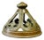 Vintage original Handel Lamp Bronze Heat Cap For Sale