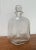 Vintage Danish Glass Bottle With Engraving For Sale - Image 15 of 18
