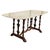 Antique Oval Marble-Top Dining Table With Turned Wood Base For Sale - Image 10 of 18
