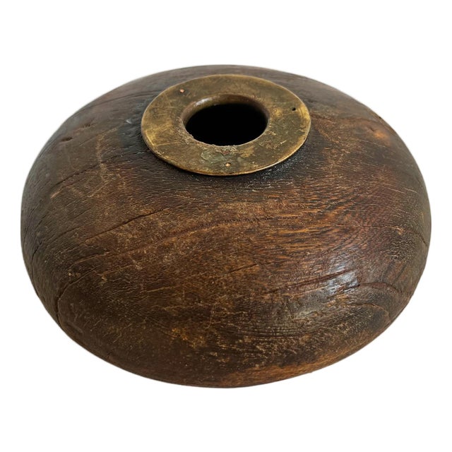 Antique India Tobacco Container For Sale
