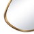 Contemporary Monte Asymmetric Mirror, Antique Gold Leaf For Sale - Image 3 of 7
