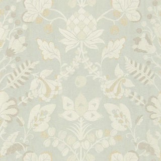 Schumacher Sorano Weave Fabric in Celestial For Sale