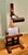 Table Top Wooden Easel Reading Stand Lamp A great little piece, this is a table top easel which is mounted with an...