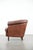 1990s Club Chair in Cognac-Colored Cowhide Leather For Sale - Image 5 of 13