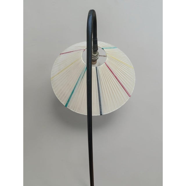 Vintage Tripod Reading Floor Lamp, France, 1950s For Sale - Image 6 of 9