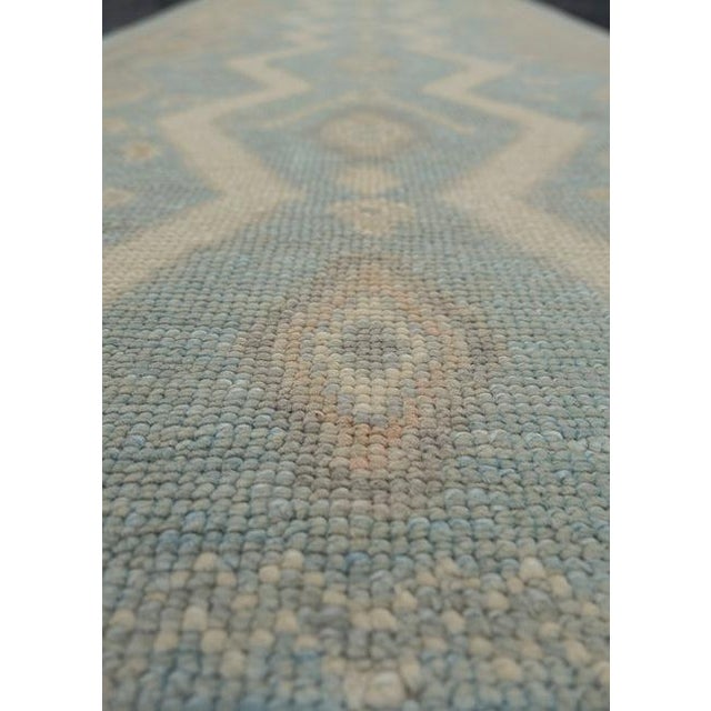 Turkish Oushak Rug 2'9" x 9'8" For Sale - Image 10 of 10
