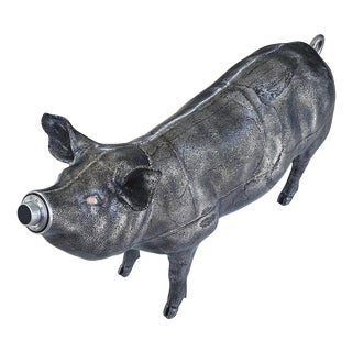 Greedy Pig in Heavy Metal by Jan Paul For Sale