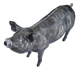 Greedy Pig in Heavy Metal by Jan Paul