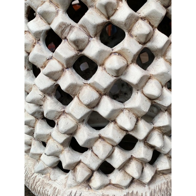Ceramic Ceramic Spider's Nest Side Table by Tucker Robbins For Sale - Image 7 of 15