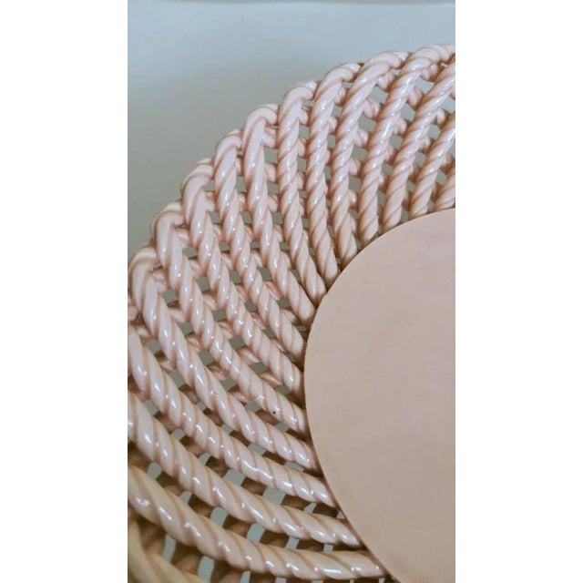 French Glazed Earthenware Centerpiece, 1950s For Sale - Image 12 of 13