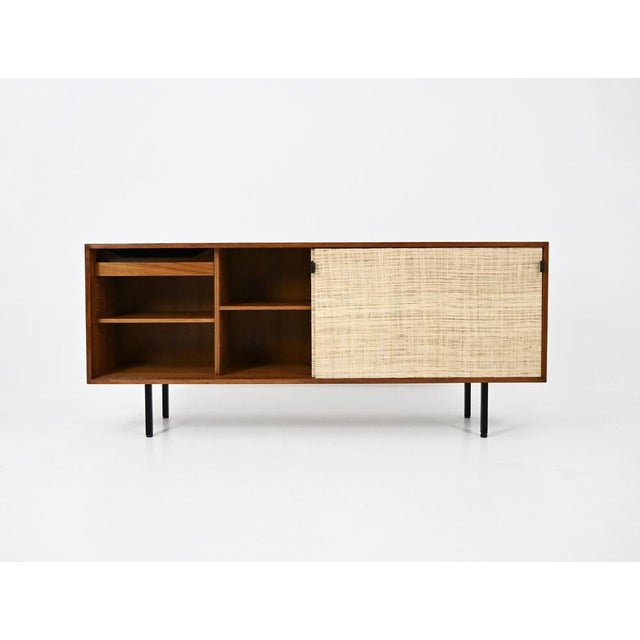 Tan Sideboard by Florence Knoll Bassett for Knoll International, 1950s For Sale - Image 8 of 14