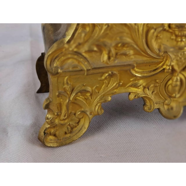 Antique French Mantel Clock by Marti et Cie, 1850 For Sale - Image 10 of 18