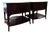 Thomas Pheasant for Baker Bow-Front Mahogany Nightstands, Pair For Sale