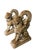 Traditional Pair of Vintage Cast Stone Winged Griffins For Sale - Image 3 of 12