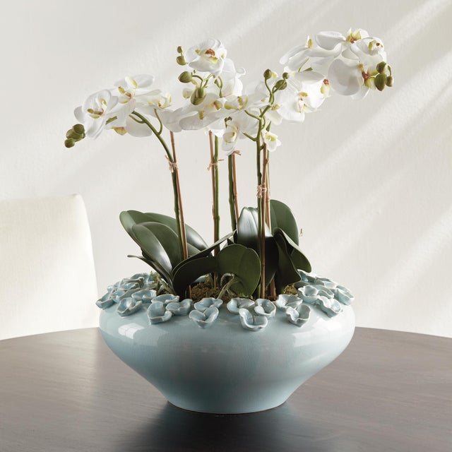 Sculpture Materials Petite Fleur Decorative Bowl For Sale - Image 7 of 10
