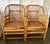 Tan Pair Vintage Brighton Pavilion Bamboo & Cane Chairs For Sale - Image 8 of 9