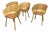 Stefan Diez for E15 Ch04 Houdini Oak + Leather Armchairs, Set of Four For Sale