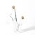 Metal Mid-Century Amorphic Crystal & Brass Two Arm Candelabra Signed Schneider For Sale - Image 7 of 10